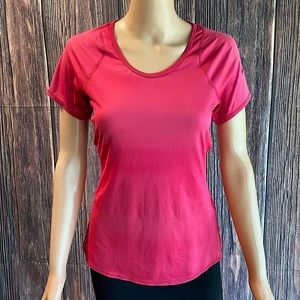 Nike Dri-Fit size small hot pink short sleeve running workout tee shirt